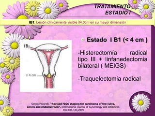 DIAGNÓSTICOPrueba de SchillerPrueba: negativaEl epitelio escamoso se vuelve pardo y el epitelio cilíndrico no cambia de color, o bien aparecen áreas irregulares con captación parcial de yodo o sin captación..Thomas C. Wright Jr;  Cáncer cervical-Conducta ante la mujer con pruebas de detección de cáncer cervical anormales, Octubre 2007http://www.cancer.gov/espanol/pdq/tratamiento/cuellouterino/HealthProfessional/page16