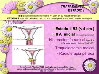 DIAGNÓSTICOPrueba de SchillerPrueba: positivaÁreas bien definidas sin captación de yodo, de color amarillo brillante, que tocan la unión escamoso-cilíndrica (UEC) o están cerca del orificio cervical, si la UEC no es visible.Thomas C. Wright Jr;  Cáncer cervical-Conducta ante la mujer con pruebas de detección de cáncer cervical anormales, Octubre 2007http://www.cancer.gov/espanol/pdq/tratamiento/cuellouterino/HealthProfessional/page16