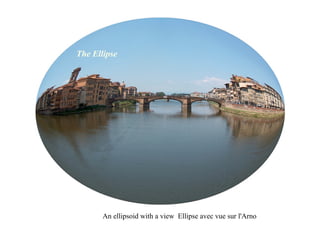 The Ellipse




       An ellipsoid with a view Ellipse avec vue sur l'Arno