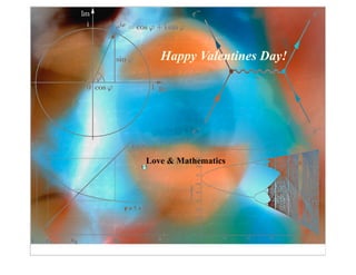 Happy Valentines Day!




Love & Mathematics