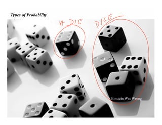 Types of Probability




                       Einstein Was Wrong