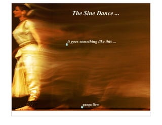 The Sine Dance ...



it goes something like this ...




         ganga flow