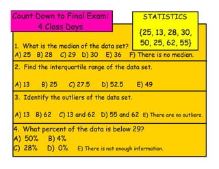 Pre calc final exam review