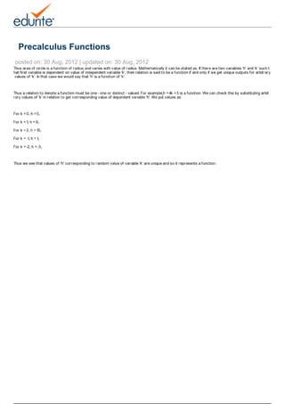 Precalculus Functions
                                   posted on: 30 Aug, 2012 | updated on: 30 Aug, 2012




Powered by TCPDF (www.tcpdf.org)
 