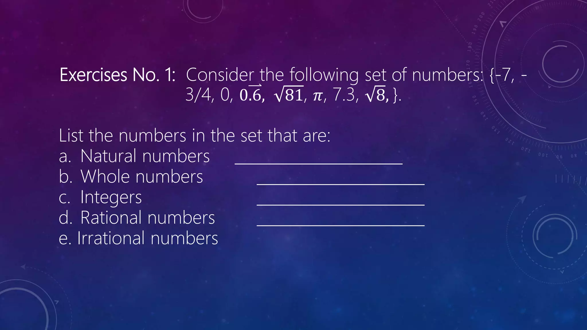Precalculus 1 chapter 1