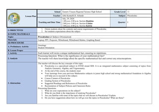 Pre Cal LP 1Q 1D Subject Orientation.docx