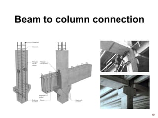 Beam to column connection
19
 