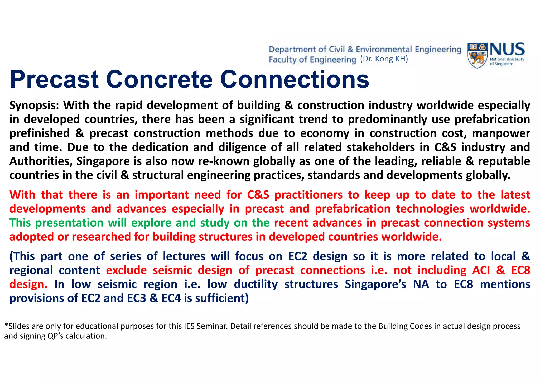 Precast Connection Lecture (updates till 24-10-18 IES).pdf