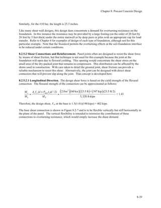 Precast Notes Precast design (1) | PDF