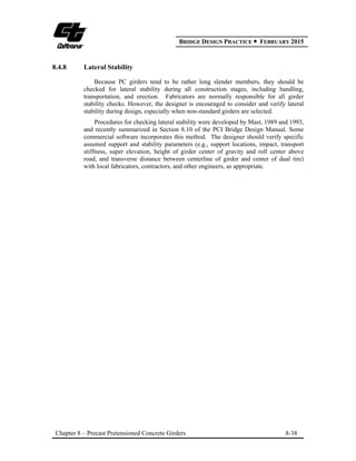 Precast pretensioned concrete girders | PDF