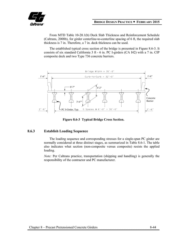 Precast pretensioned concrete girders | PDF | Civil Engineering ...