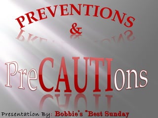 Presentation By :  Bobbie’s “Best Sunday Group Yet” 