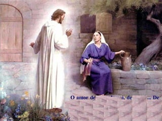 O amor de mãe, de pai, de irmão... De alguém que nos dê  a mão, nem que seja a presença de um cão, porque é tão doloroso viver na solidão!  