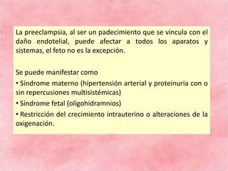 Preeclampsia eclampsia 