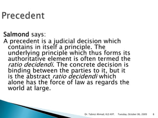 Precedent | PPTX
