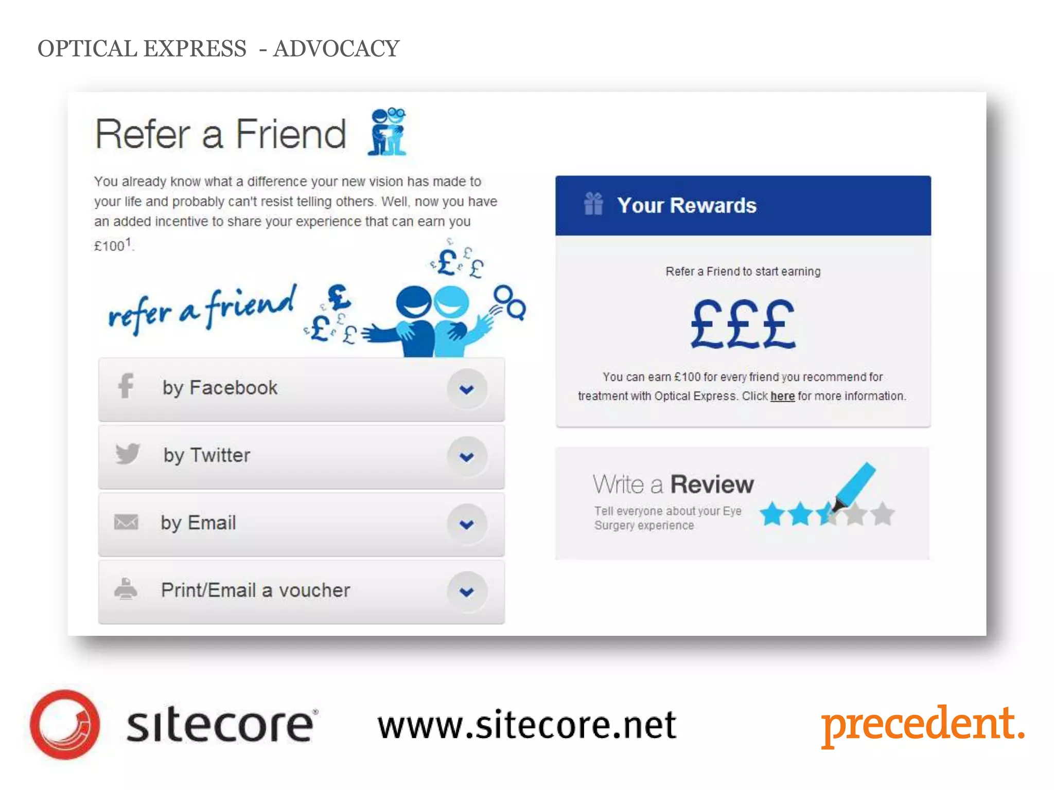 OPTICAL EXPRESS - ADVOCACY
 