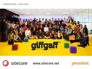 OPERATIONS - GIFF GAFF
 