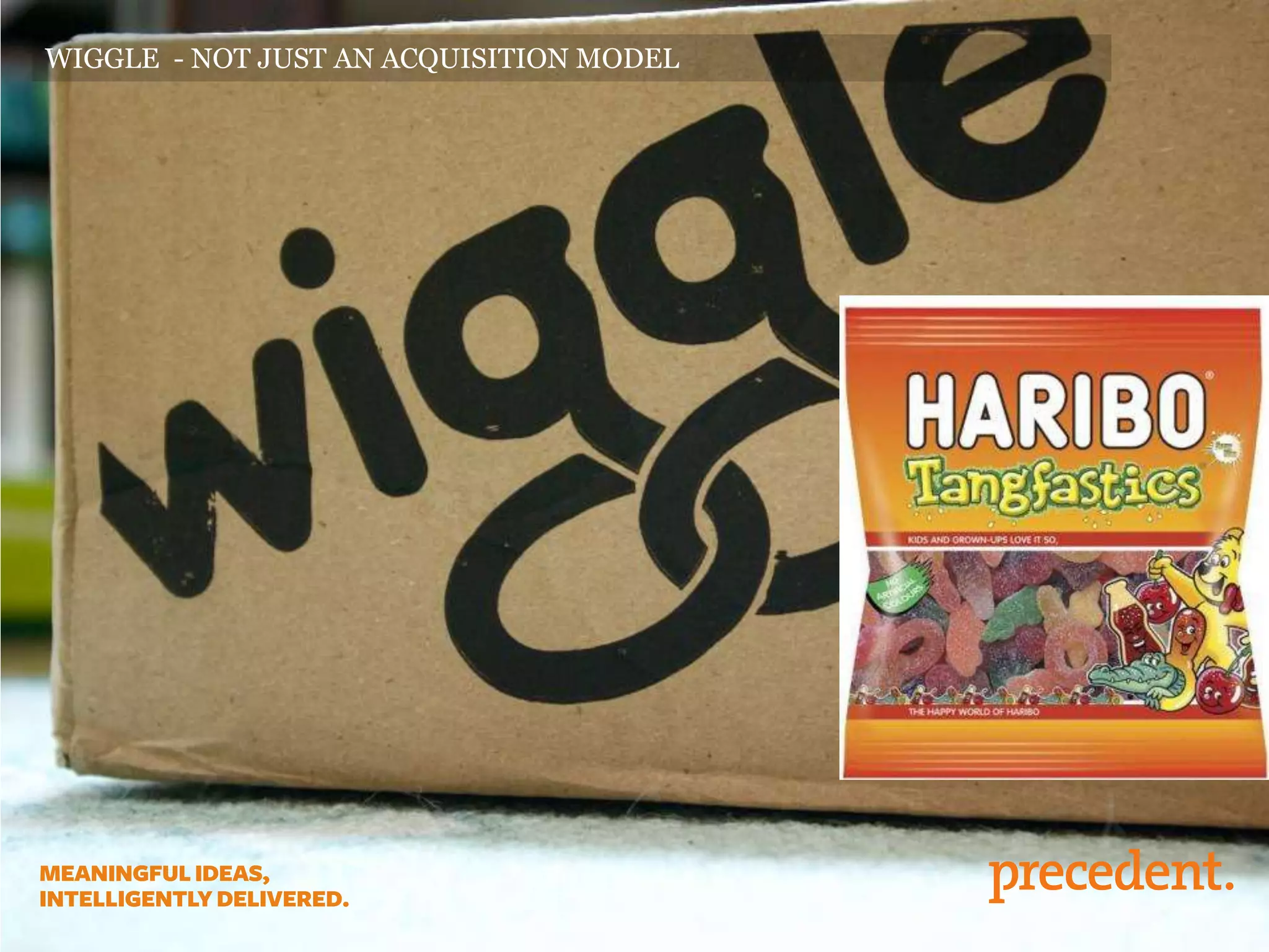 WIGGLE - NOT JUST AN ACQUISITION MODEL
 