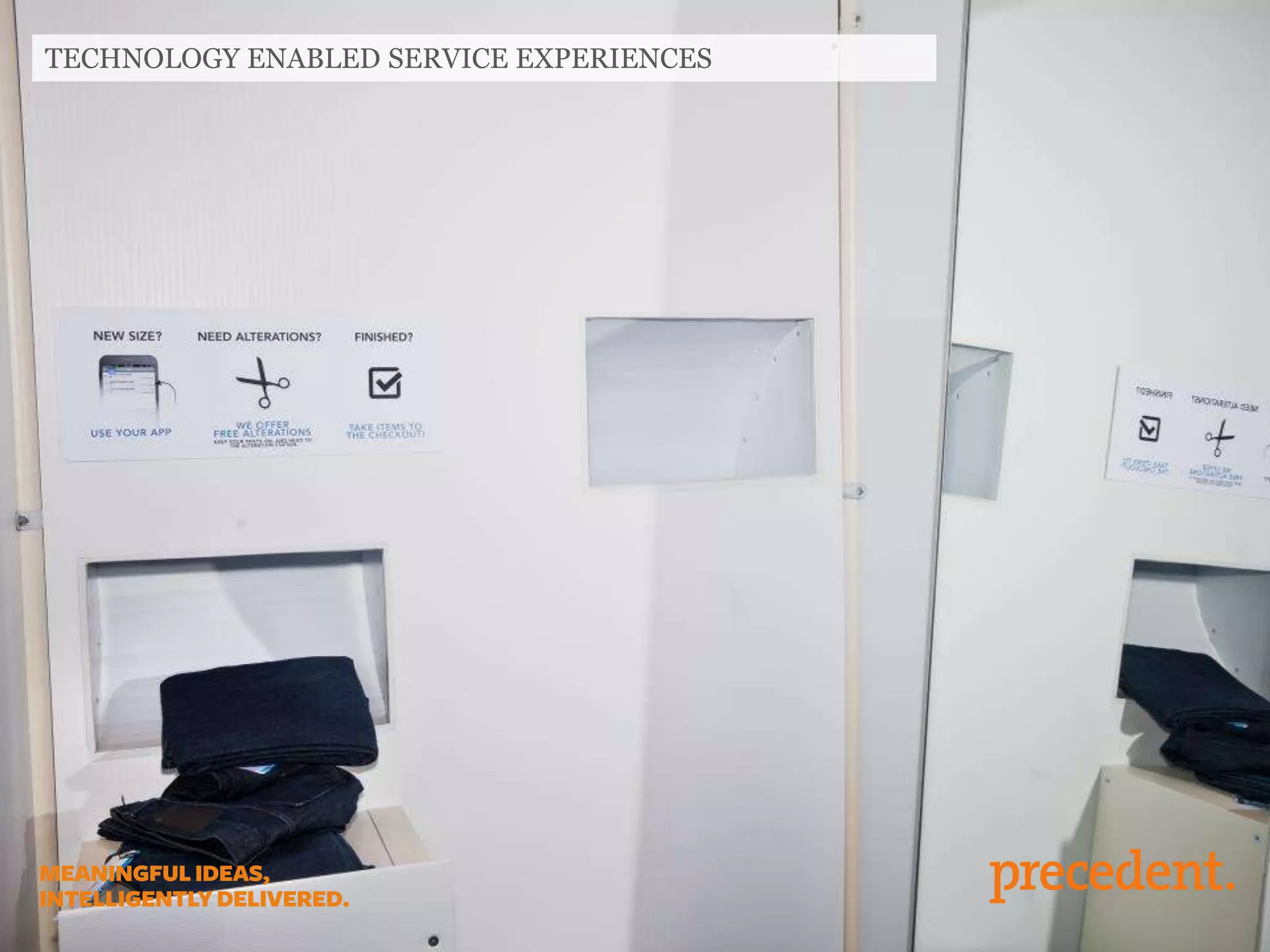 TECHNOLOGY ENABLED SERVICE EXPERIENCES
 
