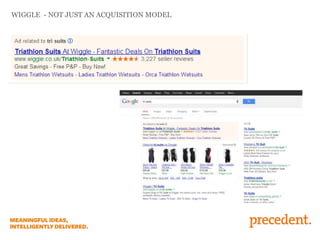 WIGGLE - NOT JUST AN ACQUISITION MODEL
 