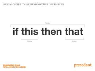 DIGITAL CAPABILITY IS EXTENDING VALUE OF PRODUCTS
 