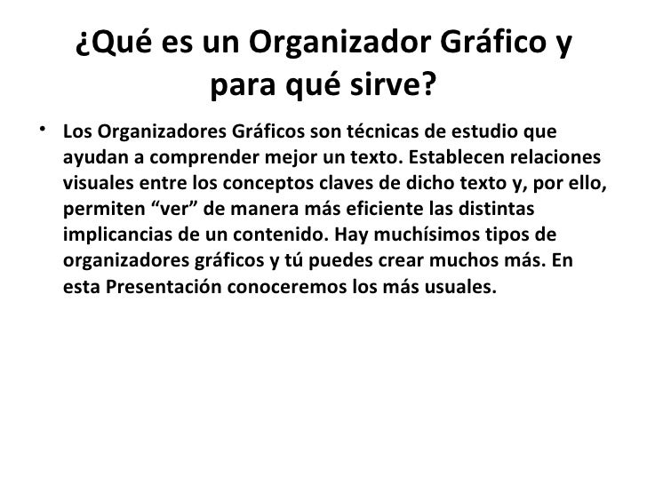 Organizadores Graficos