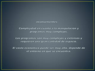 presentacion base de datos