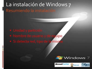 Las versiones de Windows 7Pani.es