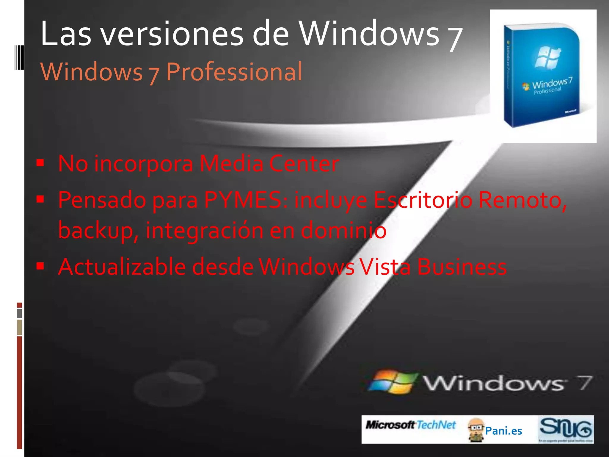 Antes de Windows 7Pani.es