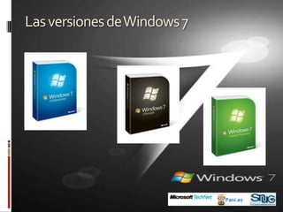Presentando Windows 7¿Para qué Windows 7 (con lo bien que nos iban Vista y XP)?Mayor facilidad de uso