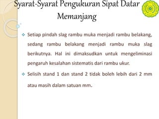 Standing Rambu Precentation of ilmu ukur tanah | PPTX