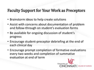 Preceptor Week Preceptor Training | PPTX