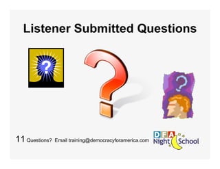 Precinct Organizing- Getting Started