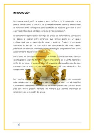 Precio de transferencia 2