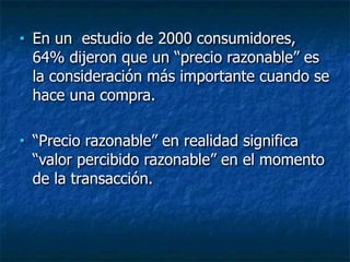 Un Precio Razonable Precios | PDF