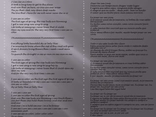 I Can See in ColorsIt took a long time to get to this placeAnd now that im here, no one can ever eraseThe joy that i feel..way down deep insideThe love that i have for me will never never die ie ie I can see in colorThe first sign of spring, the rose buds are bloomingI got a new song new song to singLife looks so amazing i never knew that it couldOpen my eyes and for the very very first time i can see in color (Hummmmmmmmmmmm Hummmmmmmmm) Everything looks beautiful sky so baby blueI'm anxious to know where the rest of this road will goooIf april showers bring flowers then i need i need more rainTo quench the drought in me so rain on me rain on me I can see in colorThe first sign of spring the rose buds are bloomingI got a new song a new song to sing hey-eyLife looks so amazing i never knew that it could open my open my eyesAnd for the very very first time i can see I can see in color yes the first sign the first signs of springIt looks so beautiful to me i can see i can see i can see i can see in colorSky so baby blue so baby blue I can see i can seeI can see in color the first sign of springAnd now the rose buds are blooming i can touch them i can feel them ima hold them Forever and ever and ever and everAnd ever i'm a hold em ever i'm a be foreverI can see i can see i can see i can see i can see i can seeeeeeeee yeahI can see see in color, color color colorIts so clear Posso Ver em CoresDemorou um tempo para chegar neste lugarE agora que estou aqui, ninguém pode apagarA alegria que eu sinto .. desse jeito.. bem no fundoO amor que eu tenho para mim amais morrerá Eu posso ver em coresO primeiro sinal da primavera, os botões de rosa estão florescendoEu tenho uma nova canção, uma nova canção para cantarA vida parece tão incrível que eu nunca soube que poderiaAbrir meus olhos e por muito, muito tempo posso ver em cores (Hummmmmmmmmmmm Hummmmmmmmm) Todo o céu está lindo tão claroEstou ansioso para saber para onde o restante desta estrada vai irSe chuvas de abril trazer flores, então eu preciso Eu preciso de mais chuvaPara matar a seca em mim assim, então que caia a chuva em mim, chova em mim Eu posso ver em coresO primeiro sinal da primavera a rosa botões estão florescendoEu tenho uma canção nova, uma nova canção para cantar hey-eyA vida parece tão incrível que eu nunca soube que poderia abrir meu abrir meus olhosE por muito, muito, primeiramente eu posso ver Eu posso ver em cores (sim) o primeiro sinal, os primeiros sinais da primaveraParece tão lindo para mim eu posso ver, Eu posso ver, Eu posso ver, Eu posso ver em coresCéu tão azul bebê tão azul bebê Eu posso ver Eu posso verEu posso ver a cor do primeiro sinal da primaveraE agora os botões de rosa estão florescendo eu posso tocar Eu posso sentir Eu posso mantê-los sempre e sempre e sempre e sempreE sempre que eu estou seguro e sempre eu sou, um ser para sempreEu posso ver Eu posso ver Eu posso ver Eu posso ver Eu posso ver que eu posso verrrrrrrrr yeahEu posso ver ver a cor, a cor cor corÉ tão claro  
