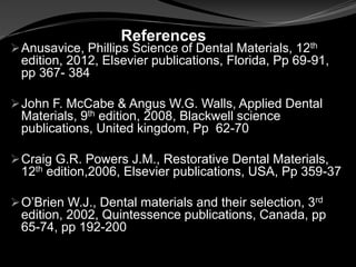Precious metal alloys in dentistry Slide 58