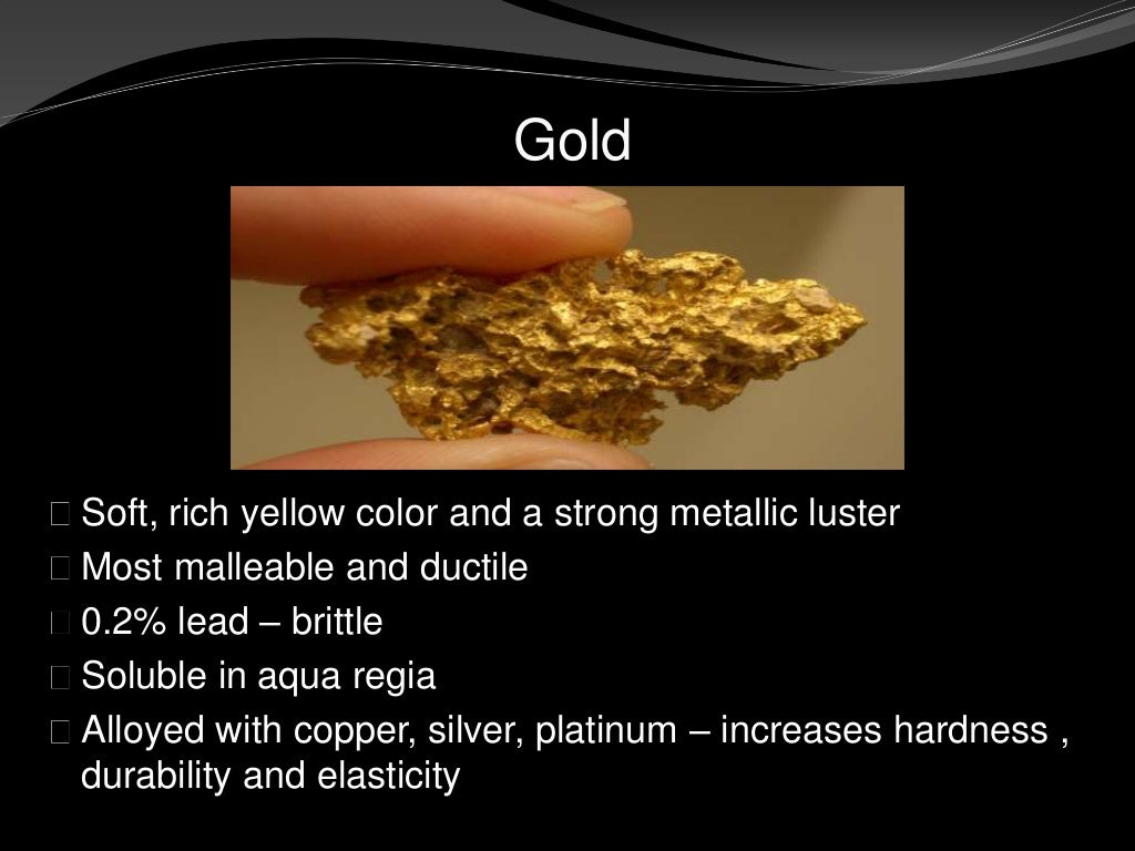 Precious metal alloys in dentistry