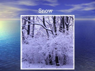 Snow 
