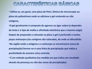 Possui boa especificidade, porém apresenta falhas de sensibilidade 