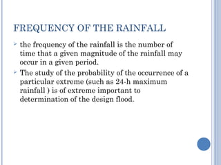 Precipitation and rain gauges