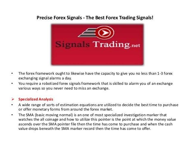 The best forex signal