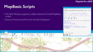 Precisely MapInfo Pro v2019 and Roadmap | PDF