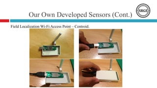 Our Own Developed Sensors (Cont.)
Field Localization Wi-Fi Access Point – Centroid.
 