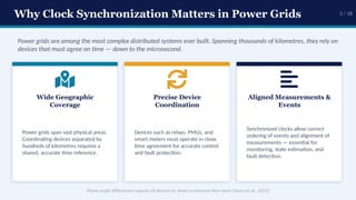 Recent Advances in Precision Clock Synchronization Protocols for Power ...