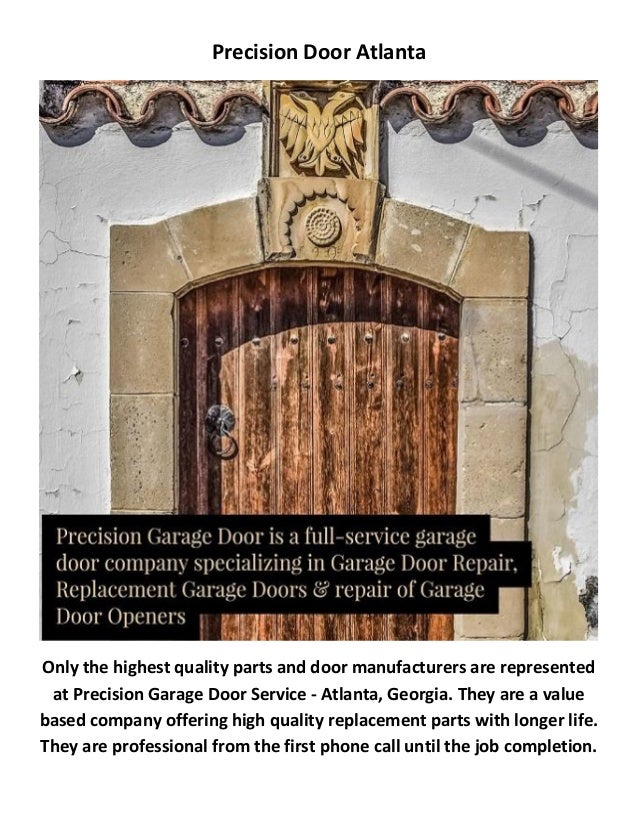 Precision Door Service In Atlanta 404 410 1066