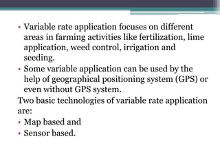 Precision farming | PPTX