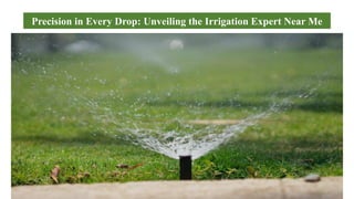 Precision in Every Drop: Unveiling the Irrigation Expert Near Me
 