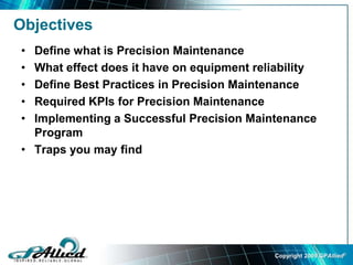Precision Maintenance Presentation | PDF