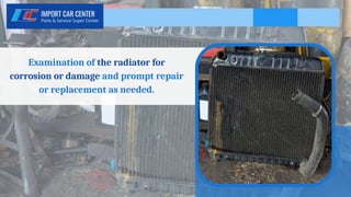 Precision Maintenance Land Rover Cooling System Service | PPTX